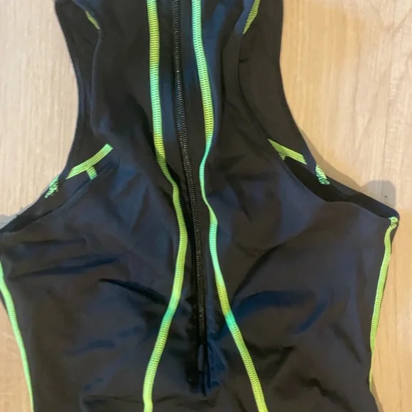 SKIMS Black and Green One Piece Jumpsuit - Picture 4 of 7